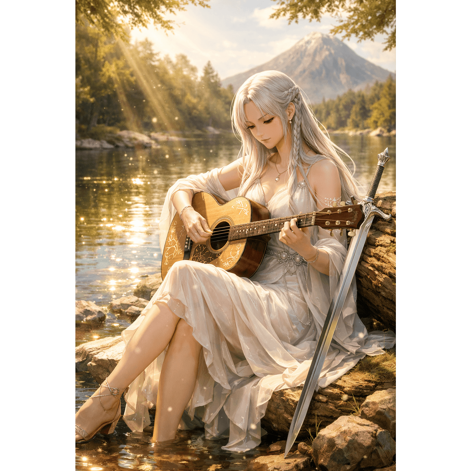 Carátula de Aelrhyssa — Lirae’thar — El eco de la corona