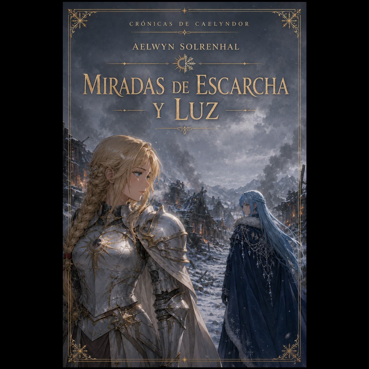 Carátula de Aelwyn Solrenhal — Miradas de Escarcha y Luz
