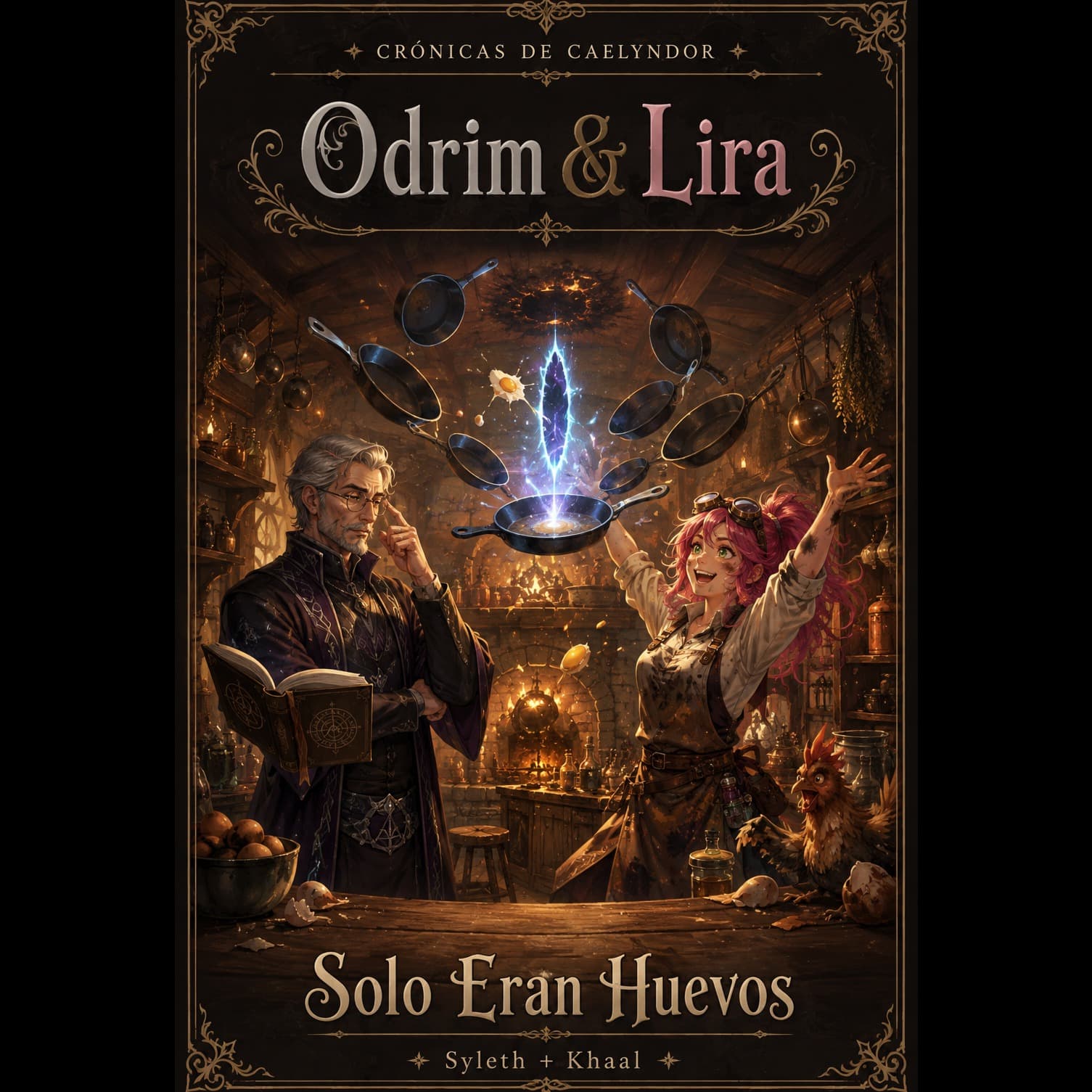 Carátula de Odrim Vaelkoren & Lira Eserine — Solo Eran Huevos