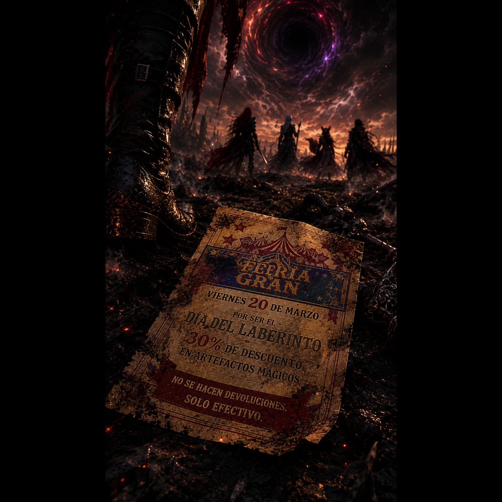 Portada de Caelyndor — El Folleto Bajo la Ceniza