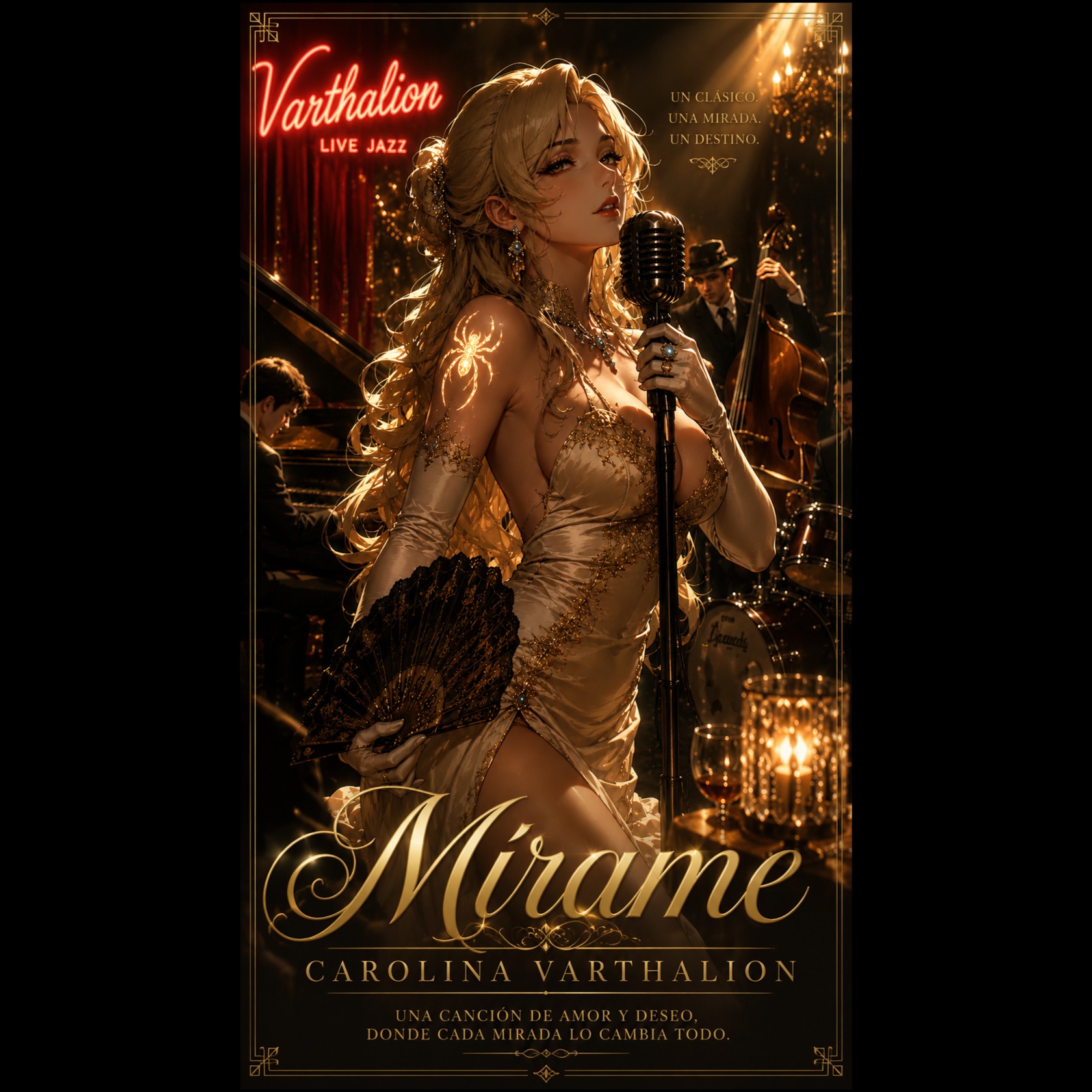 Portada de Carolina Varthalion — El Diamante del Sol Negro — Mírame