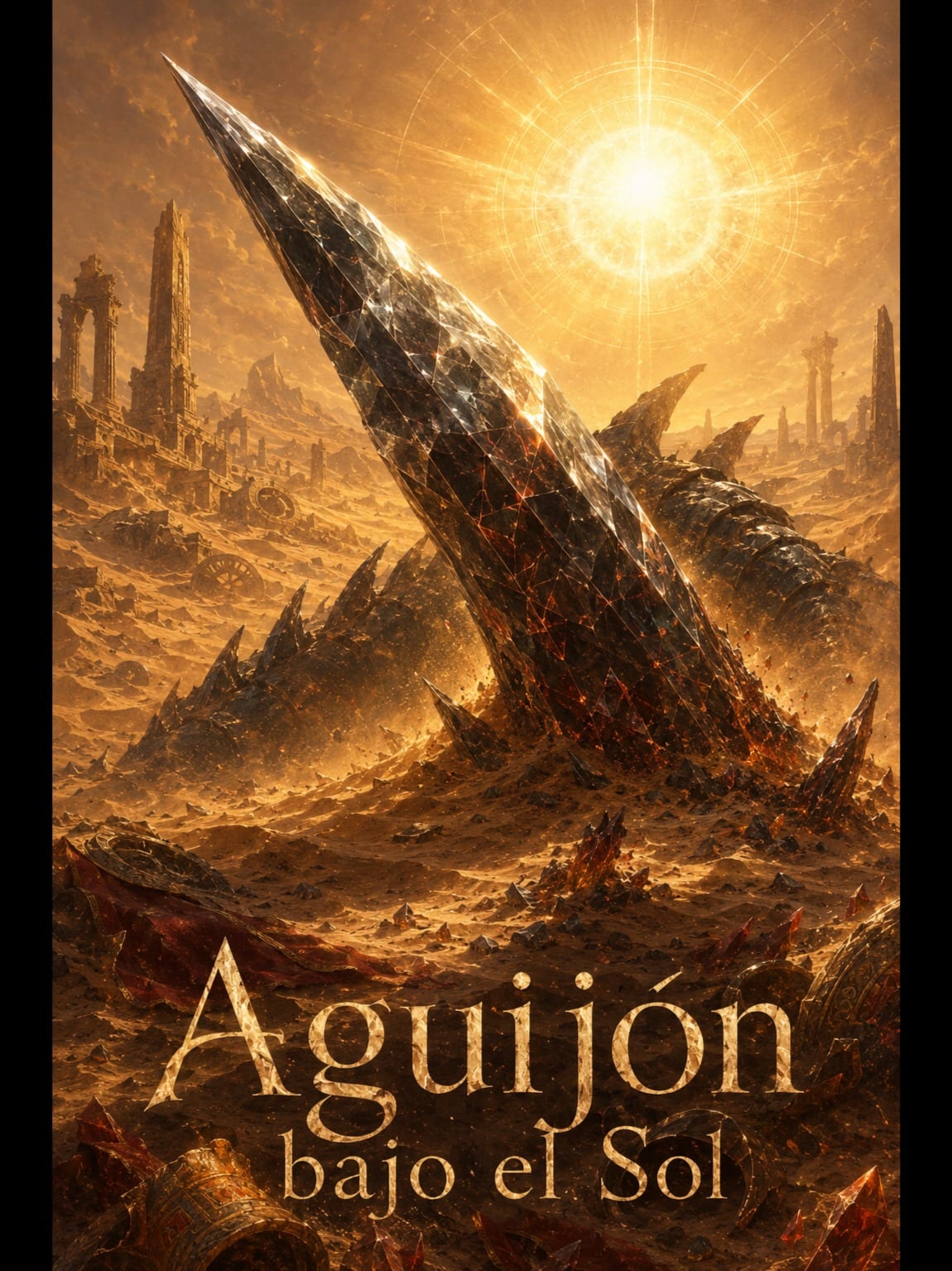 Portada de Cindralith — Aguijón bajo el Sol