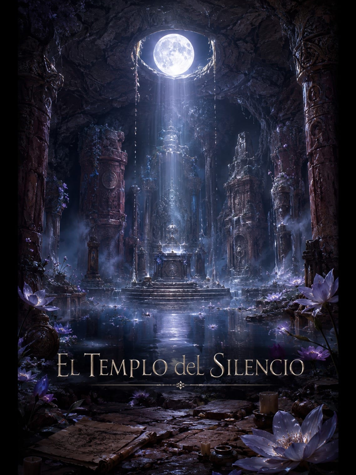Portada de Cindralith — El Templo del Silencio