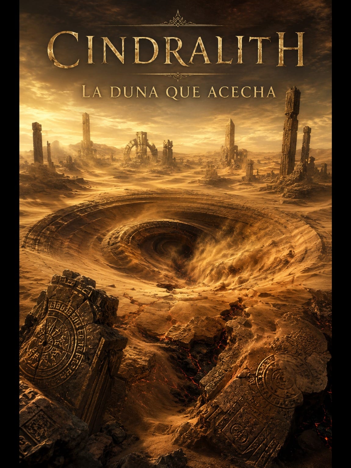 Portada de Cindralith — La Duna que Acecha