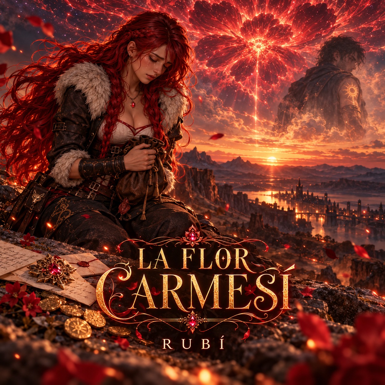 Portada de Rubí — La Flor Carmesí
